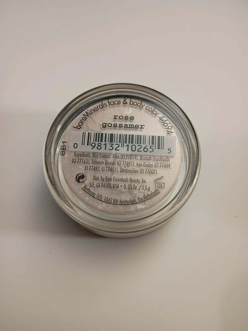 bareMinerals Rose Gossamer Face & Body Color - Soft Pink